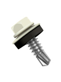 Кровельный саморез по металлу Daxmer 5,5x25 RAL 7044 (250 шт) сверло №3