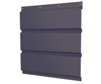 Металлический софит без перфорации Grand Line с покрытием Satin 0,5 мм RAL 5005