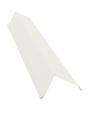 Торцевая планка 142x100 Grand Line с покрытием Satin 0,5 мм RAL 9003