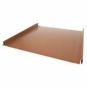 Кликфальц Pro Grand Line RAL 8004 с покрытием Satin 0.5 мм