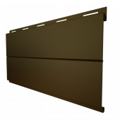 Металлический сайдинг с плёнкой Grand Line Вертикаль Line RR 32 с покрытием Quarzit 0.5 мм
