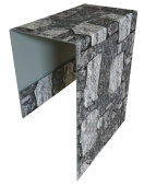 Планка П-образная (Блок-Хаус, Экобрус) Grand Line с покрытием Print Elite 0,45 мм King Stone TwinColor