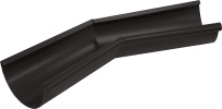 Угол жёлоба внутренний 135° Grand Line 125/90 Matte PU 125 мм RR 32