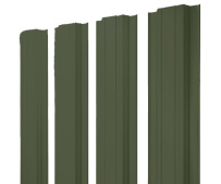 Штакетник Grand Line Прямоугольный с покрытием GreenCoat Pural 0,5 мм RR 11