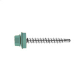Кровельный саморез по дереву Daxmer 4,8x70 RAL 5015 (100 шт) сверло №1