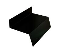 Отлив простой 50 Grand Line с покрытием Satin 0,5 мм RAL 9005