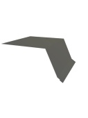 Планка капельник 100x55 Grand Line с покрытием Полиэстер 0,4 мм RAL 7024