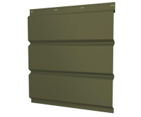 Металлический софит без перфорации Grand Line с покрытием GreenCoat Pural Matt 0,5 мм RR 11