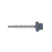 Кровельный саморез по дереву Daxmer 4,8x35 RAL 5000 (250 шт) сверло №1