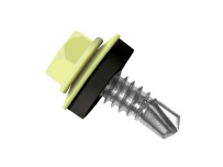 Кровельный саморез по металлу Daxmer 5,5x19 RAL 1016 (250 шт) сверло №3