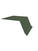 Планка капельник 100x55 Grand Line с покрытием Drap 0,45 мм RAL 6005