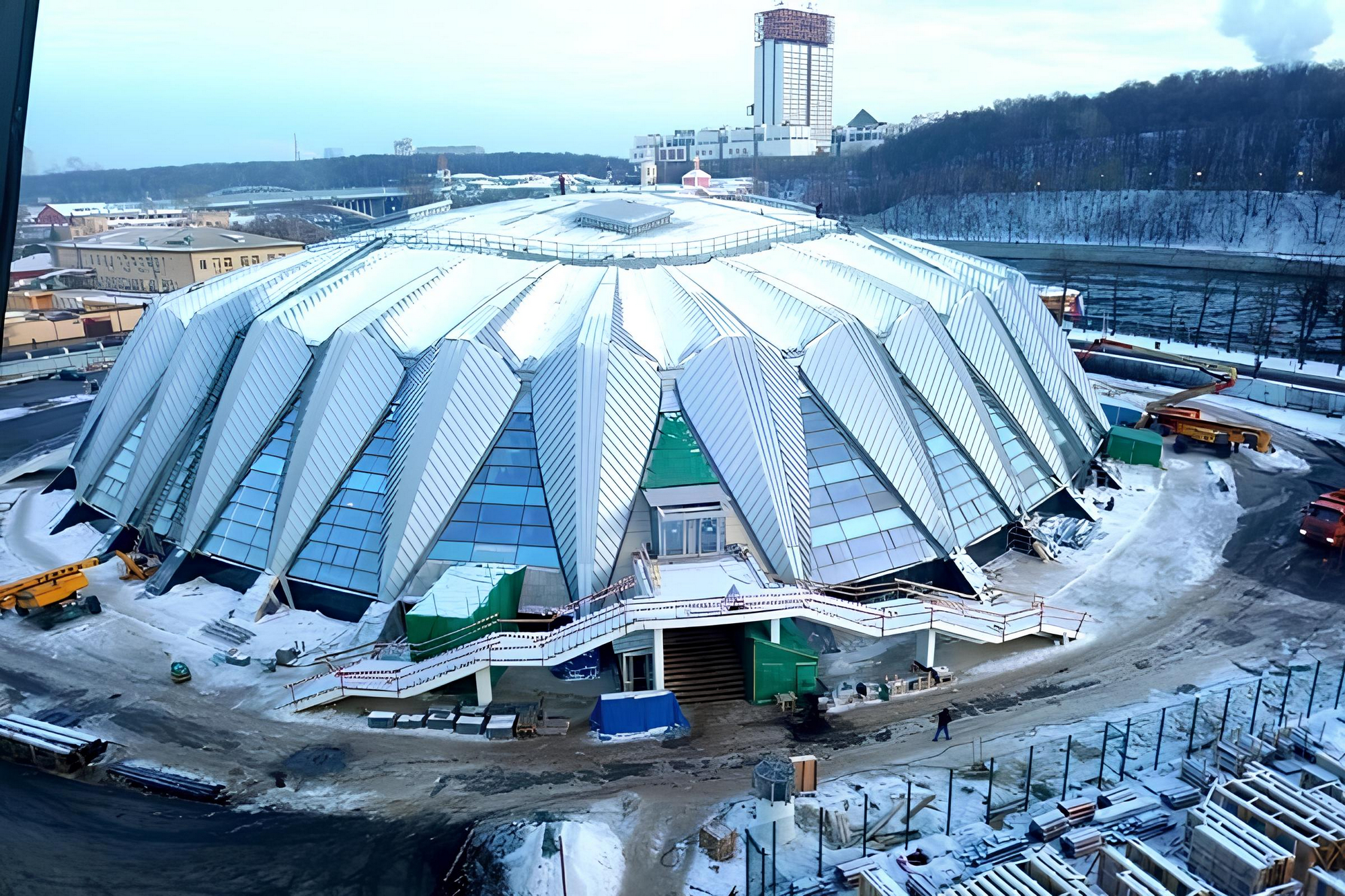 Реконструкция СК "Дружба" в Лужниках