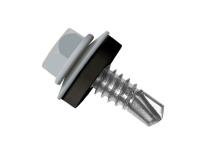 Кровельный саморез по металлу Daxmer 5,5x19 RAL 7000 (250 шт) сверло №3