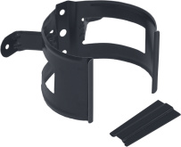 Кронштейн трубы на дерево Grand Line 125/90 Matte PU 90 мм RAL 7024