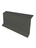Планка примыкания в штробу Grand Line с покрытием GreenCoat Pural Matt 0,5 мм RR 23
