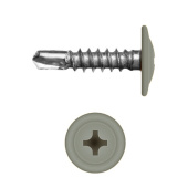 Саморез с прессшайбой по металлу 4,2x16 RAL 7023 (1000 шт)