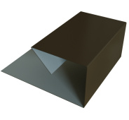 Планка П-образная завершающая сложная 20x30 Grand Line с покрытием Drap TX 0,5 мм RR 32