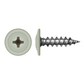 Саморез с прессшайбой по дереву 4,2x19 RAL 7038 (1000 шт)