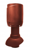 Вентиляционный выход канализации Vilpe Flow диаметром 110P/300 мм Красный