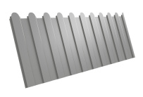 Фигурный профнастил С8-1150 (A) с покрытием Полиэстер 0.4 мм RAL 9003