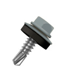 Кровельный саморез по металлу Daxmer 4,8x19 RAL 7012 (250 шт) сверло №2