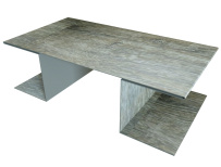 Планка H-образная Блок-Хаус new Grand Line с покрытием Print Elite 0,45 мм Nordic Wood TwinColor