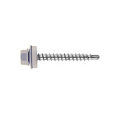 Кровельный саморез по дереву Daxmer 4,8x50 RAL 7024 (150 шт) сверло №1