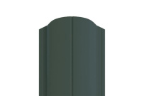 Штакетник фигурный Металл Профиль Ellipse-O 19x126 с покрытием Puretan 0,5 мм RR 35