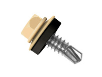 Кровельный саморез по металлу Daxmer 5,5x19 RAL 1034 (250 шт) сверло №3