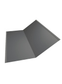 Планка нижней ендовы 300x300 Grand Line с покрытием Satin 0,5 мм RAL 7016