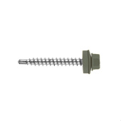 Кровельный саморез по дереву Daxmer 4,8x35 RAL 7022 (250 шт) сверло №1