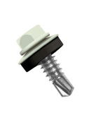 Кровельный саморез по металлу Daxmer 5,5x25 RAL 7038 (250 шт) сверло №3