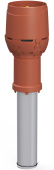 Вентиляционный выход Vilpe Flow 125C/ИЗ/400 Кирпичный