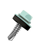 Кровельный саморез по металлу Daxmer 4,8x19 RAL 6027 (250 шт) сверло №2