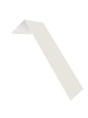 Лобовая околооконная простая планка 190x50 Grand Line с покрытием Satin 0,5 мм RAL 9003