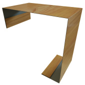 Планка угла внутреннего составная нижняя Grand Line с покрытием Print Premium 0,45 мм Cherry Wood Fresh