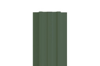 Штакетник Металл Профиль Lane-T 16,5x99 с покрытием NormanMP 0,5 мм RAL 6005