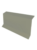 Планка примыкания в штробу Grand Line с покрытием Drap TX 0,45 мм RAL 7004