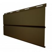 Металлический сайдинг Grand Line ЭкоБрус RR 32 с покрытием GreenCoat Pural 0.5 мм