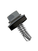 Кровельный саморез по металлу Daxmer 5,5x25 RAL 7016 (250 шт) сверло №3