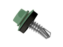 Кровельный саморез по металлу Daxmer 5,5x19 RAL 6002 (250 шт) сверло №3