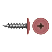 Саморез с прессшайбой по дереву 4,2x16 RAL 3001 (1000 шт)