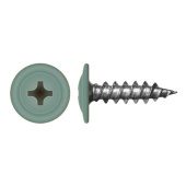 Саморез с прессшайбой по дереву 4,2x19 RAL 7005 (1000 шт)