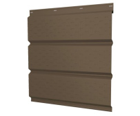 Металлический софит с полной перфорацией Grand Line с покрытием GreenCoat Pural Matt 0,5 мм RR 887