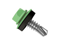 Кровельный саморез по металлу Daxmer 5,5x19 RAL 6018 (250 шт) сверло №3