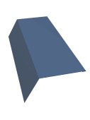 Карнизная планка 100x65 Grand Line с покрытием Satin 0,5 мм RAL 5005