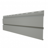 Металлический сайдинг Grand Line Квадро брус RAL 7004 с покрытием Drap 0.45 мм