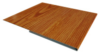 Планка финишная 48x25 Grand Line с покрытием Print Premium 0,45 мм Rowan Fresh TwinColor