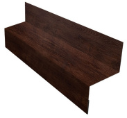 Отлив межэтажный 35 Grand Line с покрытием Print Premium 0,45 мм Cherry Wood Fresh TwinColor