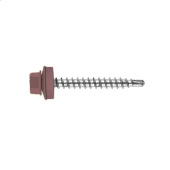 Кровельный саморез по дереву Daxmer 4,8x70 RAL 3011 (100 шт) сверло №1